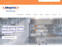 Tablet Screenshot of mopec.com